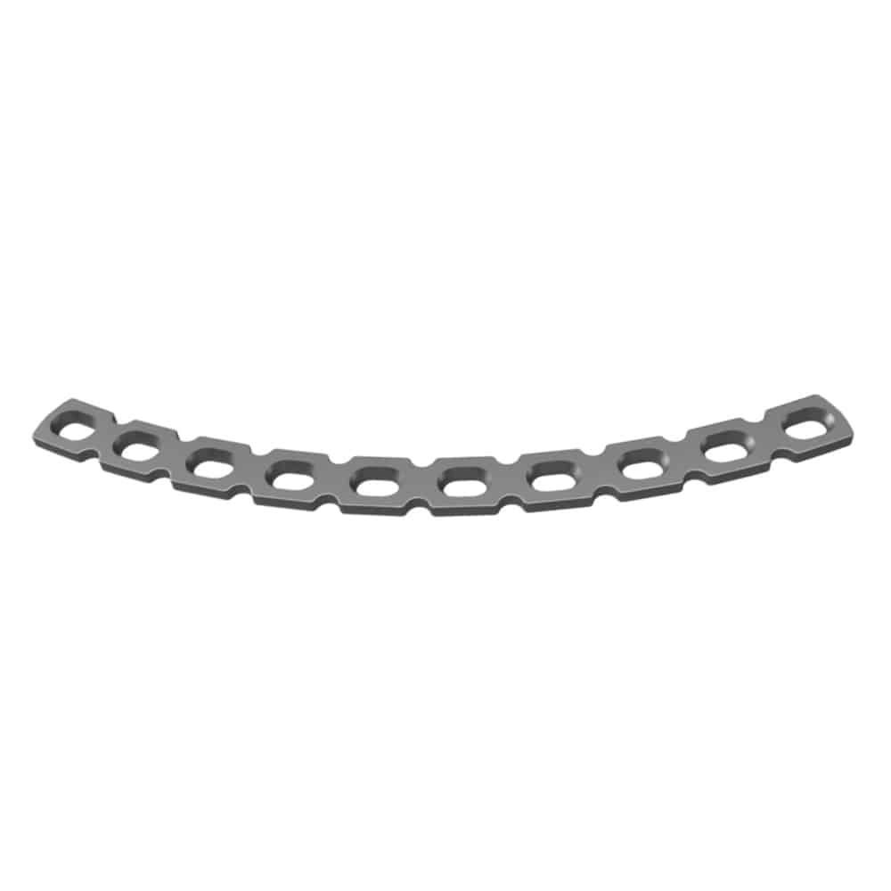 CURVED RECONSTRUCTION PLATE ORTIMPLANT