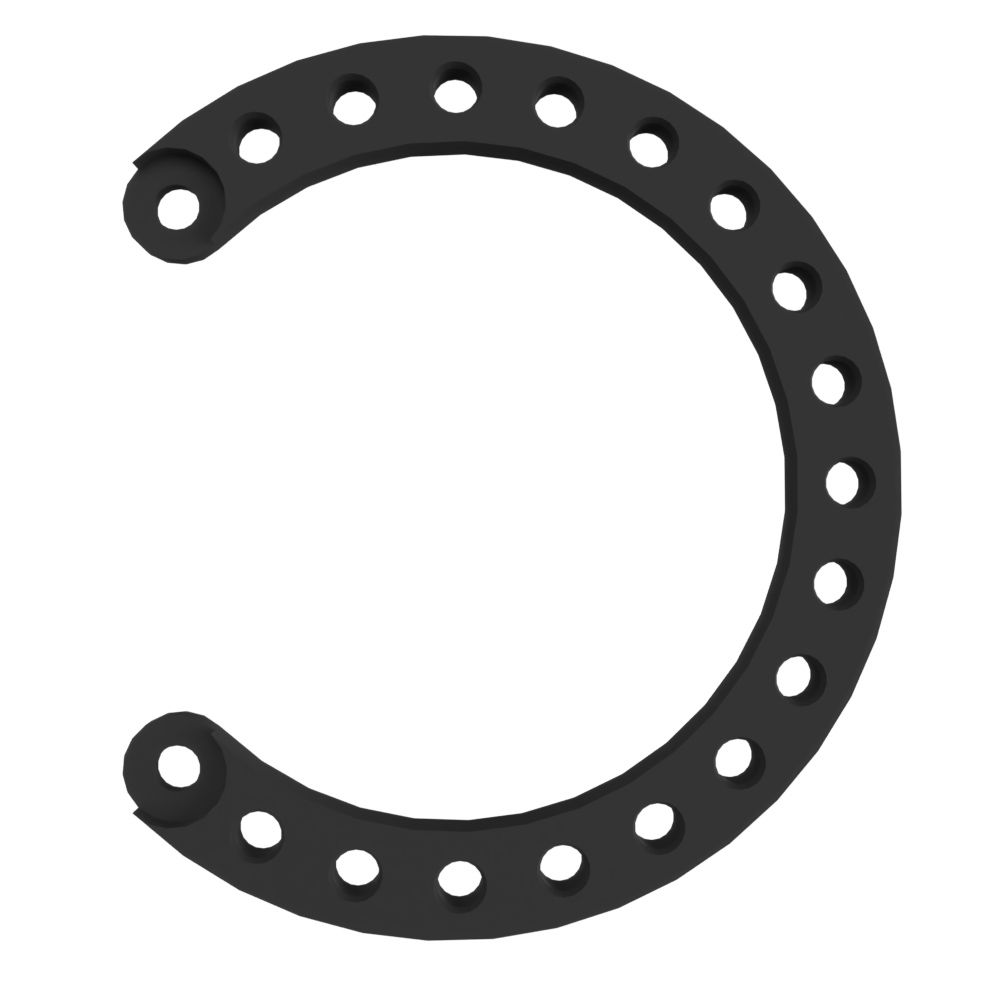 FIJADOR CIRCULAR ANILLO 58 ALUMINIO ORTIMPLANT