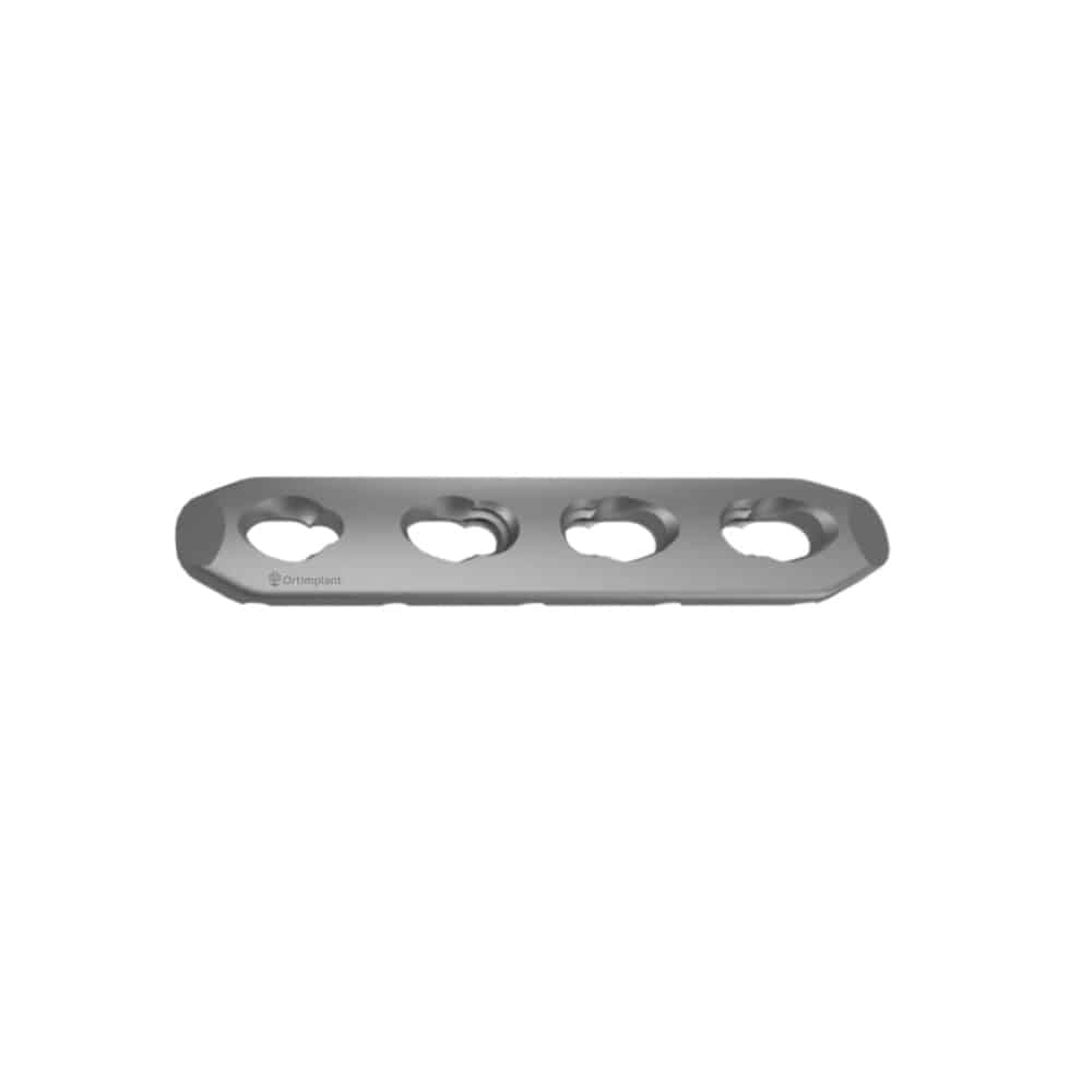 KİLİTLİ MİNİ DÜZ PLAK 2,4 MM ORTIMPLANT