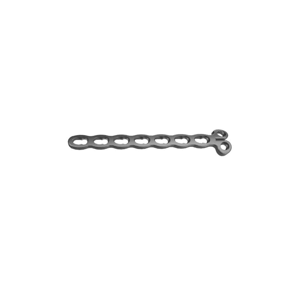 MINI CONDYLAIRE PLAQUE DE VERROUILLAGE 2,0 MM (TÊTE À 2 TROUS) ORTIMPLANT