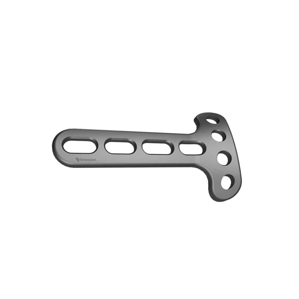 T-PLATE RIGHT-ANGLED (4 HOLES ON HEAD) ORTIMPLANT