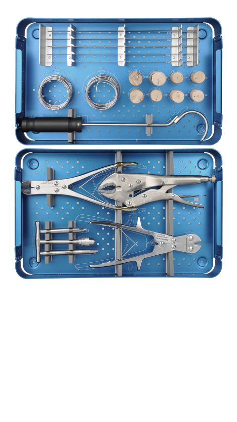 KIRSCHNER WIRE-PIN SURGERY INSTRUMENT SET - ORTIMPLANT