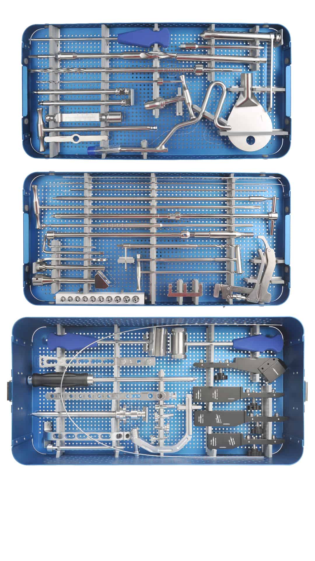 SET D'INSTRUMENTS CHIRURGIE CLOU COURTS APFNA FEMUR - ORTIMPLANT