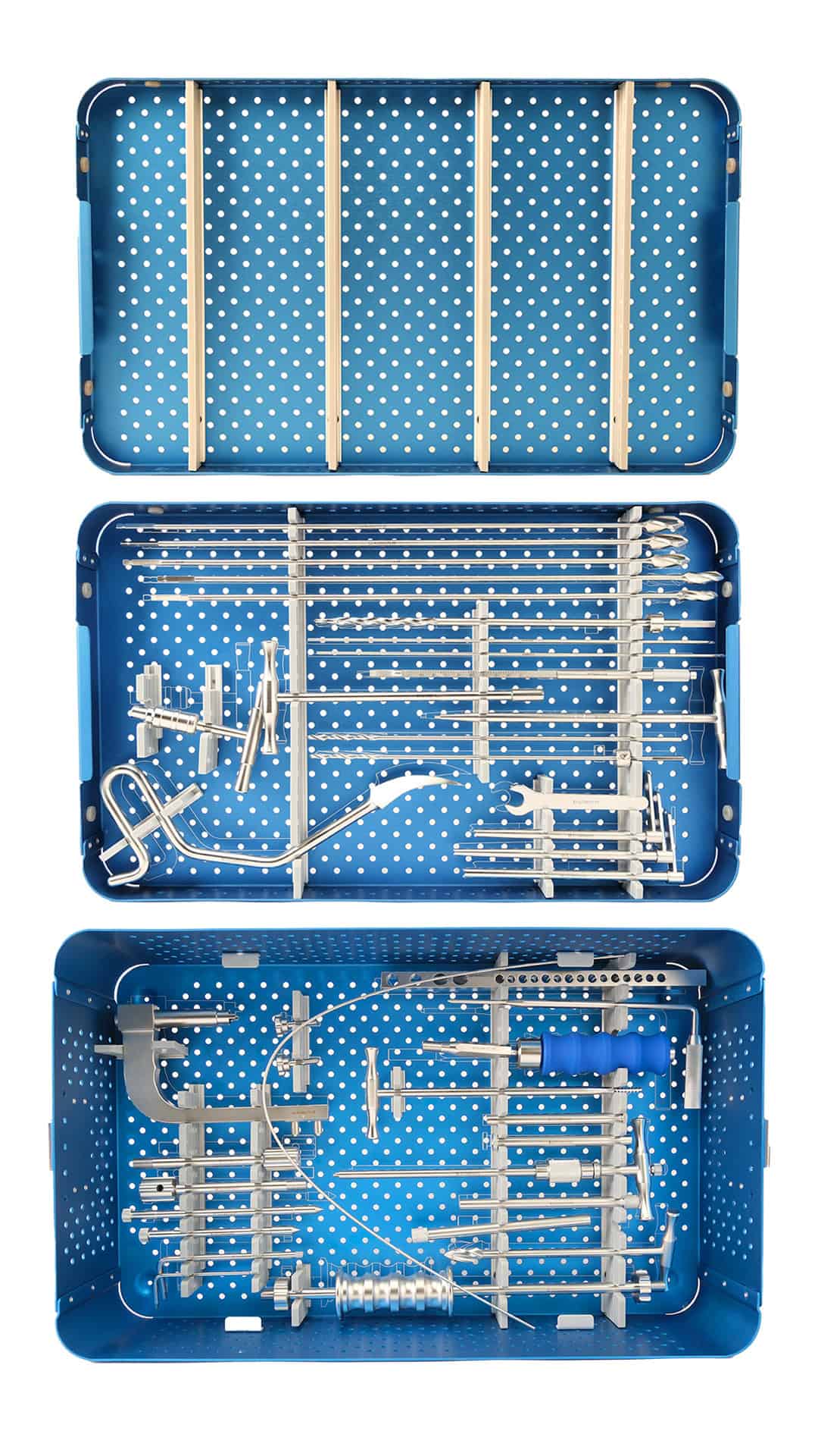 SET D’INSTRUMENTS CHIRURGIE CLOU INTRAMÉDULAIRES DISTAL FEMUR RETROGRADE - ORTIMP